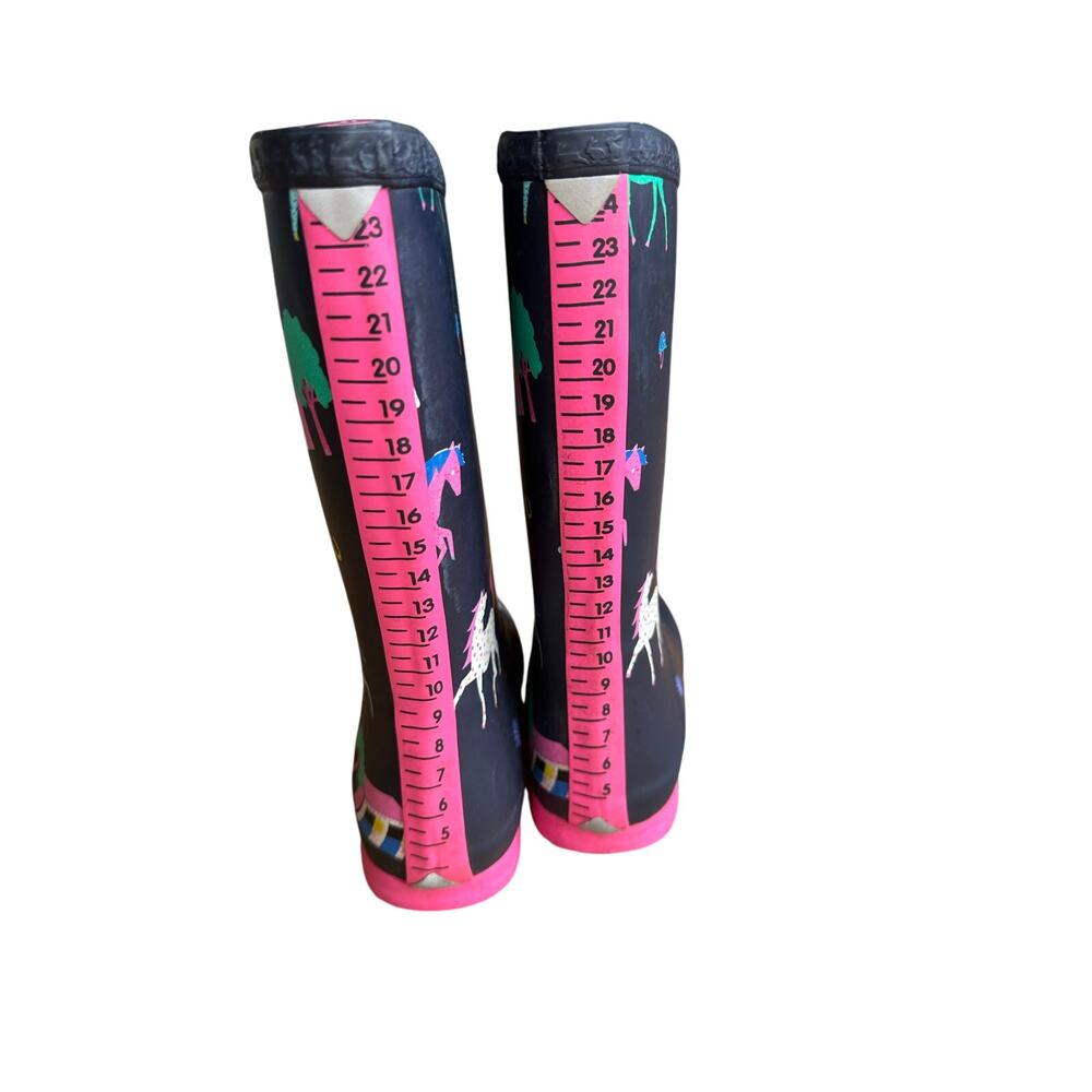 Joules Horse Rain Boots - Picture 4 of 8